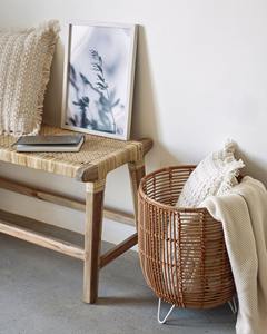 Hot Sale <b>Bamboo</b> Rattan Decoration <b>Basket</b> Storage Organizer Natural Handmade Other Decorations for Home - Product Image 5