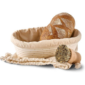 Cestas de fermentación de pan de la mejor calidad, de caña y ratán, para masa ácida, suministros para panadería y repostería - Product Image 4