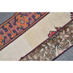 Alfombra de área de lana roja y morada de 17x27 pies, diseño ecléctico de retazos para sala de estar, decoración de pasillo, tejido plano de látex - Product Image 5