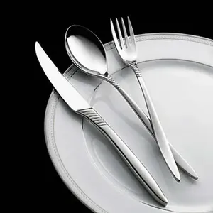 Cuillères à soupe en acier inoxydable plaqué or, ensemble de couverts de qualité supérieure pour la cuisine et la salle à manger à un prix abordable - Product Image 2