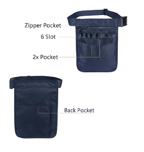 Organisateur de poche pour infirmière personnalisé au design élégant avec poches accessoires d'allaitement - Product Image 5