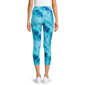 2025 Leggings Capri en tricot à taille haute pour femmes personnalisés, 2 paquets de leggings sur mesure à taille haute pour femmes - Product Image 3