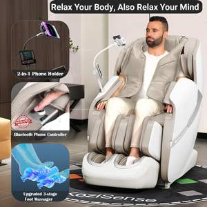 Nuevo Sillón de Masaje 3D A18 de Última Generación, Masaje Corporal Completo, Gravedad Cero, Silla Reclinable de Masaje Shiatsu con Calor, Control por IA, Escaneo Corporal - Product Image 2