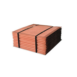 Suministro de fábrica Cátodos de cobre puro Mejor 99,97-99.99% Placa de cobre electrolítico Material de cobre de alta pureza - Product Image 2
