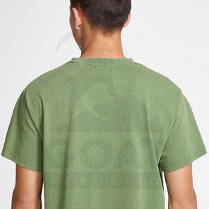 Camiseta de Hombre Personalizada de Alta Calidad al por Mayor, de Poliéster/Algodón, Lisa, Bordada, de Secado Rápido, la Más Vendida - Product Image 4