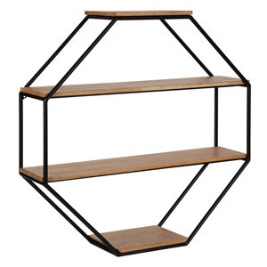 Étagères réglables en marbre de métal de luxe pour la décoration de la maison élégante pour la cuisine et la salle de bain - Product Image 6