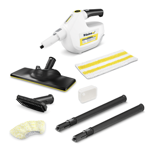 Nettoyeur vapeur pour sols 1300W 3Bar 4-en-1 SC 1 Multi&Up Blanc et Noir 1 516 410 0 - Product Image 3