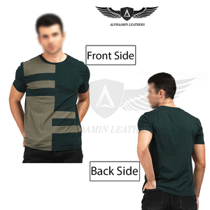 En différentes couleurs Produit personnalisé le plus récent Bonne qualité Meilleur fournisseur Service OEM Smart Casual 100% coton T-shirts pour hommes - Product Image 5