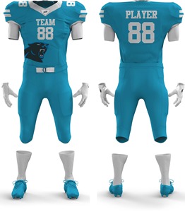 Ropa deportiva transpirable de secado rápido Conjunto de uniformes de fútbol americano en diferentes estilos Técnicas impresas - Product Image 1