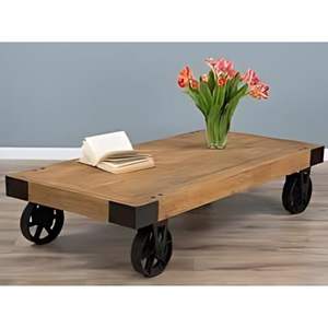 Plateau de service en bois de haute qualité, chariot de table à manger, plateau de service pour aliments et en-cas en provenance d'Inde - Product Image 3