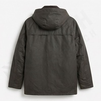 Parka de chasse imperméable pour homme, veste en coton ciré, vêtement de travail en toile respirante, manteau de travail robuste, équipement de terrain extérieur