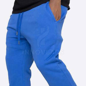 Pantalones de chándal acampanados informales de secado rápido para hombre, ropa de algodón sostenible - Product Image 6