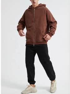 280GSM Sudaderas con capucha de algodón ligero Unisex Sudaderas Cómodo Cálido Ropa informal Precio de fábrica Venta al por mayor Suministro personalizado - Product Image 5