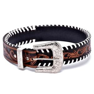 Ceinture élégante en cuir de vachette vintage pour femmes avec boucle en acier et ajustement personnalisé - Product Image 3