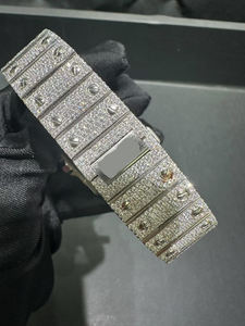 Luxury Mechanical Moissanite <b>Watch</b> Diamond Tester Iced Out <b>Watch</b> <b>Men</b> Stainless Steel Bezel Rapper <b>Watch</b> Vvs Diamond <b>for</b> <b>Men</b> - Product Image 5