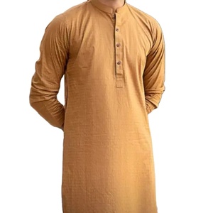 Calidad Premium shalwar kameez para hombres musulmán Kurta pijama para hombres musulmán shalwar kameez 100% algodón para hombres shalwar qameez - Product Image 1