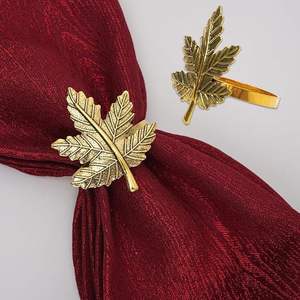 Attractive Designer Brass Napkin Ring with High-quality Finished for Modern and Table Decor at Home or Events - Product Image 2