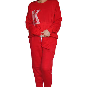 Tous les groupes personnalisés Lettres grecques Chenille Patches Alphabet grec Sweatshirts Appliqué Fraternité Sororité Lettres grecques Crew Neck - Product Image 4