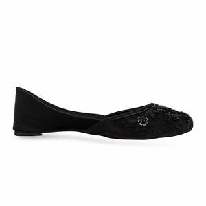 Chaussures plates noires EC8501 Khusa fantaisie - Product Image 4