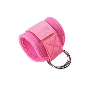 Sangle de cheville rembourrée en néoprène avec anneau en D, ceinture d'exercice haute résistance, sangle de poulie de gym pour machines à câbles - Product Image 2