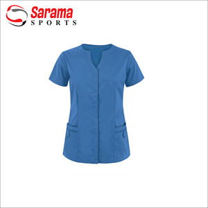Abrigo de enfermera de calidad asegurada para hombre y mujer, uniformes de enfermera, diseños médicos, bata de laboratorio blanca para personal de hospital - Product Image 2