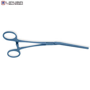 Debakey Atraumatic ไทเทเนียมหลอดเลือดแบบแมนนวลขากรรไกรมุม15องศามีก้านตรงเครื่องมือผ่าตัดพื้นฐานโมล - Product Image 3