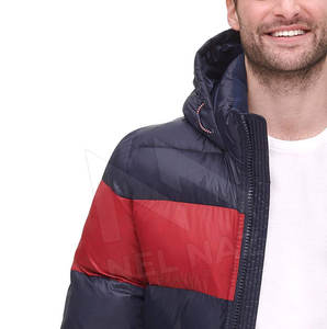 Venta caliente burbuja chaqueta acolchada para los hombres de tendencia chaqueta acolchada barata al por mayor personalizado liso chaqueta a prueba de viento OEM - Product Image 4