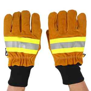 Gants de lutte contre les incendies de forêt résistants à la chaleur de haute qualité Gants de pompier imperméables résistants au feu - Product Image 4
