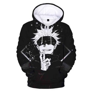 Nouveau sweat à capuche personnalisé anime en sublimation pour l'hiver, en tissu polaire mélange polyester-coton, respirant et coupe-vent pour homme - Product Image 6