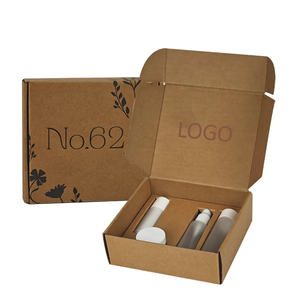 Nova nhà máy tùy chỉnh logo in Kraft sóng hộp bưu phẩm quà tặng vận chuyển Hộp bao bì các tông hộp chèn - Product Image 2
