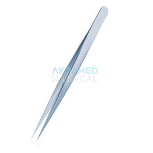 Pinzas de pestañas de acero inoxidable para mujer Premium de alta calidad con punta de color puntiaguda - Product Image 1