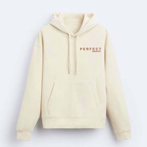 Sudaderas con capucha con logotipo personalizado en Blanco polar francés Terry hombro caído cordón Unisex hombres mujeres peso pesado sudaderas con capucha de algodón de gran tamaño - Product Image 2