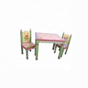 Muebles de madera para niños con pintura colorida, conjunto de muebles para niños, servicio de abastecimiento de muebles de vietnam - Product Image 4