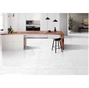 Himalya กระเบื้องปูพื้นพอร์ซเลนสีขาวทนทานกันลื่นขนาด600x1200สำหรับวิลล่าโรงเรียนและห้องน้ำที่ทันสมัย - Product Image 1