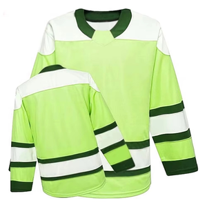 Jersey de Hockey sobre Hielo Personalizado para Hombre Adulto, 100% Poliéster, Impresión por Transferencia de Calor, Transpirable, de Secado Rápido, Antibacterial y Ecológico - Product Image 5