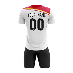 Uniformes de football personnalisables tissu respirant à séchage rapide Kit sublimé avec expédition rapide Direct usine Vente en gros Service OEM - Product Image 6