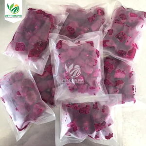 VIET THIEN PHU VTP/Fruta de dragón congelada orgánica Agua de sabor completo Envasado al vacío a granel Vietnam - Product Image 3