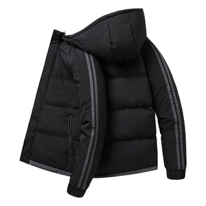 Veste bouffante professionnelle de qualité supérieure pour hommes nouveau design veste à bulles d'hiver à fermeture éclair pour hommes - Product Image 4