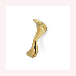 Outil d'assistance de chaussure de luxe ergonomique en laiton massif intemporel pour les messieurs et les dames modernes - Product Image 3