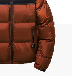 Oem Manufacturer Custom Logo Baseball Puffer Jacket High Quality Embroidery <b>Men</b> Puffer Jacket <b>For</b> Man - Product Image 4