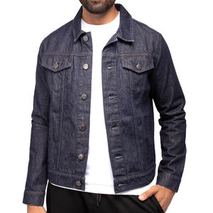2025 último diseño personalizado Slim Fit transpirable chaqueta de mezclilla para hombre estilo High Street con cuello con capucha para el invierno - Product Image 4