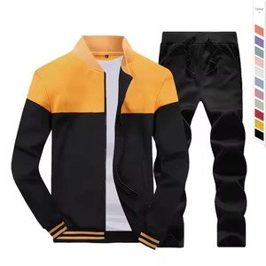 Conjunto de chándal para hombre, chándal con cremallera completa, chándales para correr al aire libre para hombre - Product Image 6