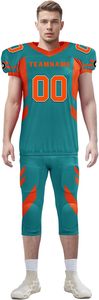 Uniformes de Fútbol Americano, Tela Resistente y Transpirable, Envío Rápido, Tallas Grandes para Jóvenes y Adultos, Logotipo OEM - Product Image 3