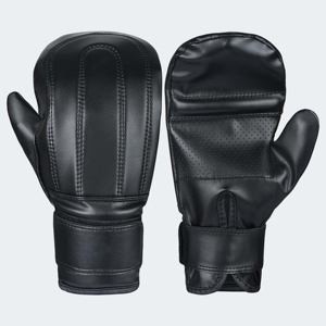 Guantes de Entrenamiento de MMA de Diseño Personalizado OEM, Súper Transpirables, de Cuero Genuino, Acolchados Suaves, Impermeables, Antideslizantes, con Gancho, para Artes Marciales y Boxeo - Product Image 1