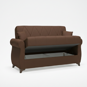 Sofá Cama Extensible Portátil de 3 Plazas, Estructura Sólida, Convertible, Más Vendido, Mecanismo Clic Clac, Estilo Europeo, Tela - Product Image 2