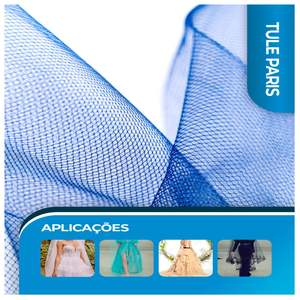 Tela de tul francés-Lavanda-Tela francesa de poliéster-Suave y elegante, Delfim de 320cm de ancho - Product Image 5