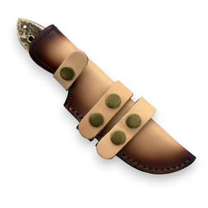 Couteau de chasse et de dépecage à lame fixe en acier 12c27 de qualité industrielle Nordic Forge, avec crochet à viande, manche intégral, pour camping et activités de plein air, OEM - Product Image 6