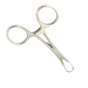 Pinces à serviettes de haute qualité 3.5 pouces pince à serviettes médicale de qualité allemande en acier inoxydable bloc chirurgical pas cher prix OEM - Product Image 3