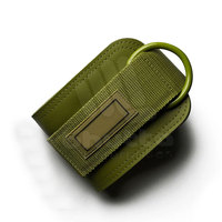 Sangle de cheville réglable en néoprène respirant de haute qualité avec logo personnalisé, unisexe, légère et confortable pour la musculation et l'entraînement