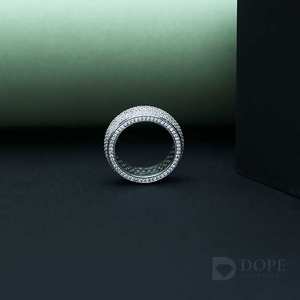 Trending Designer Gents Ring Joyería elegante y vanguardista para hombre con banda de anillo de diseño personalizado en acero inoxidable - Product Image 3